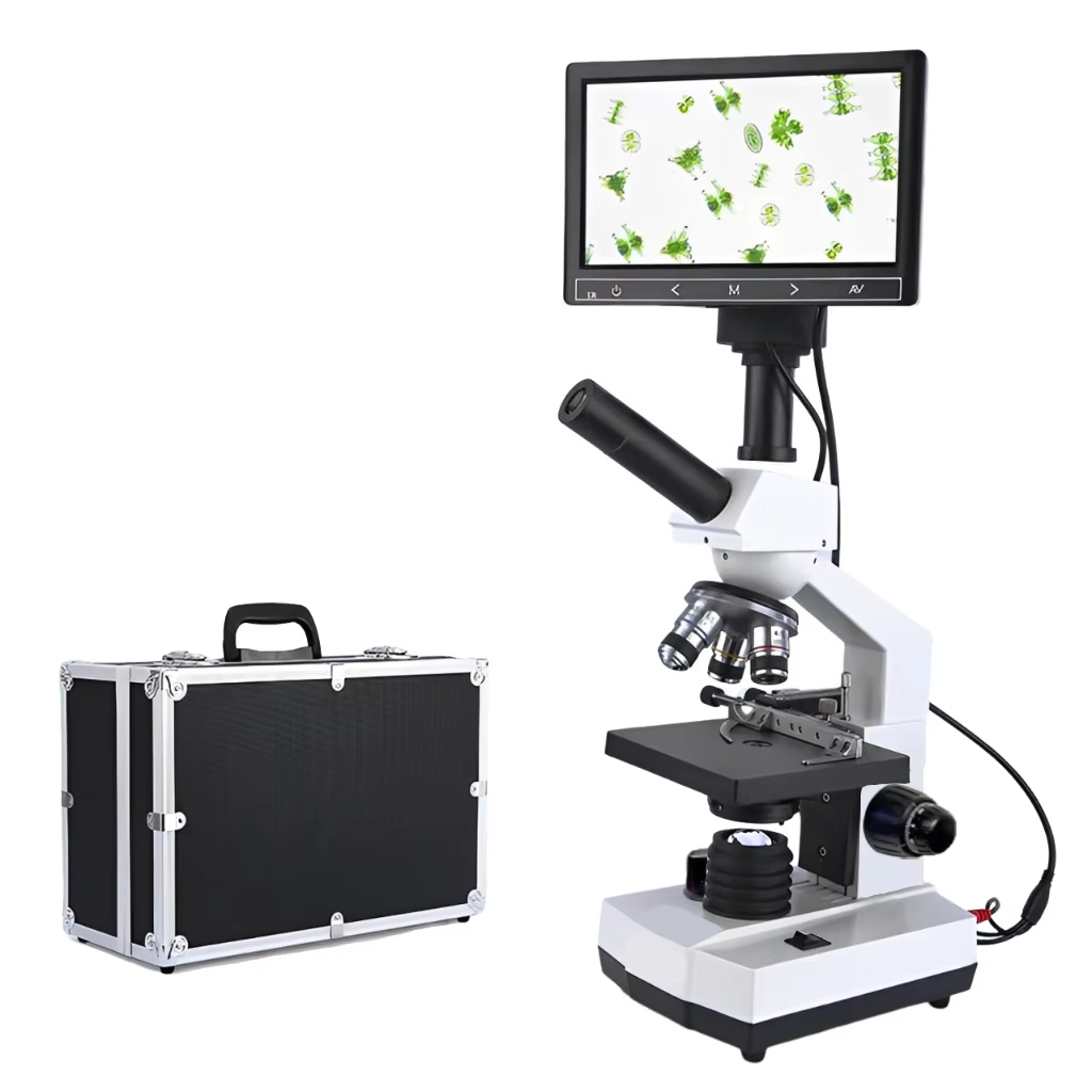 Medical Labs - Microscopio digitale con schermo HD più