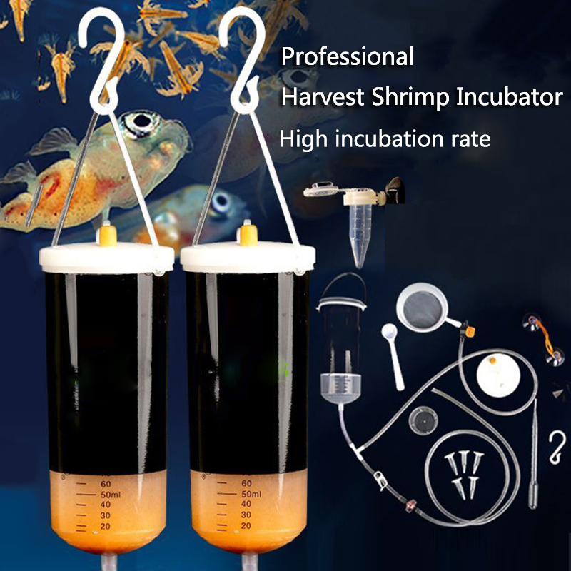 Lab Incubator - 250/500ml Acquario Salamoia Gamberetti Incubatrice Artemia